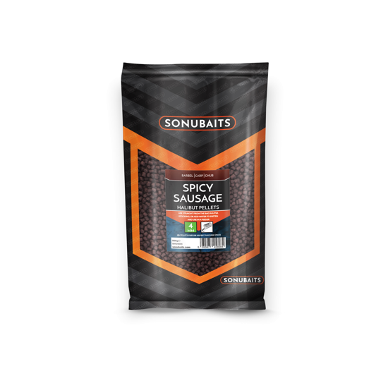 Pelete Sonubaits Spicy Sausage Halibut Pellets 4mm Pelete Sonubaits Spicy Sausage Halibut Pellets 4mm